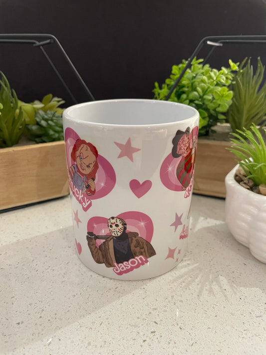 11oz Pastel Horror Character Mug