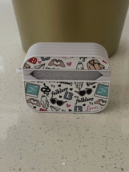 Taylor Swift Era Pattern Apple AirPod Case
