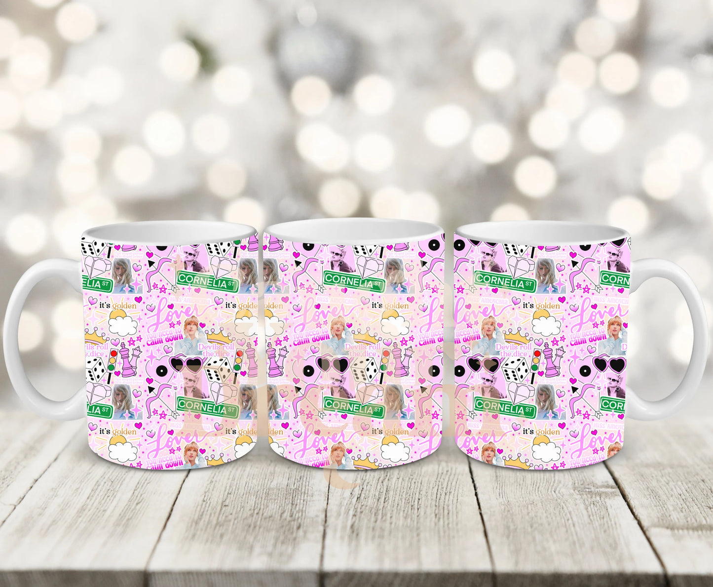 11oz Taylor Swift Era Pattern Mug (Version 2)