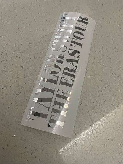 Taylor Siwft The Eras Tour Decal