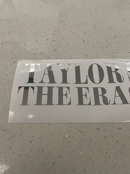 Taylor Siwft The Eras Tour Decal