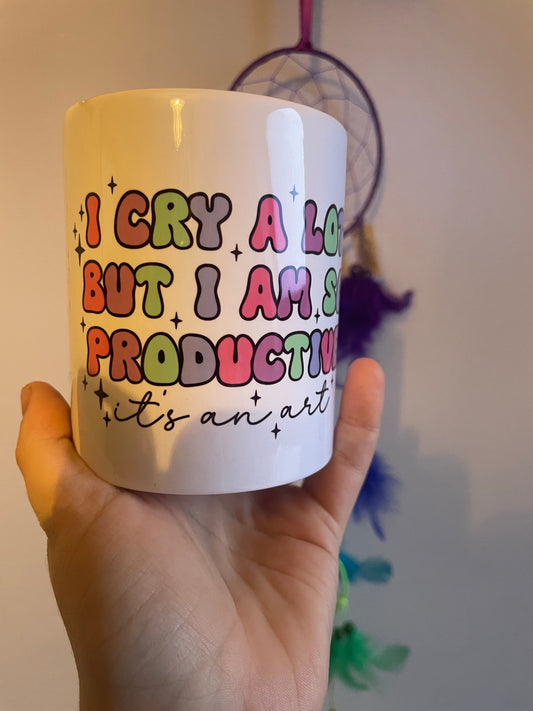 11oz Taylor Swift I cry a lot Mug