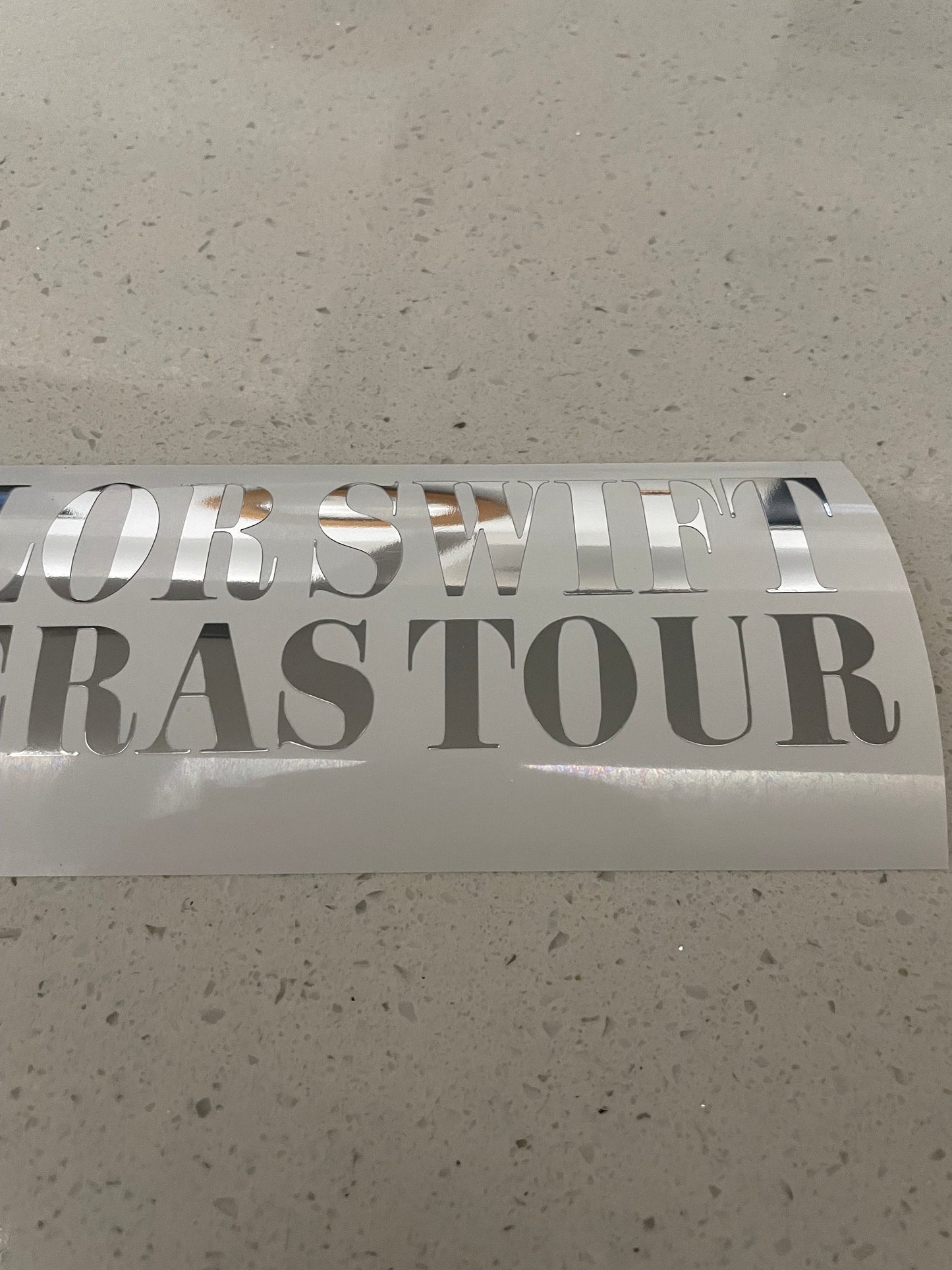 Taylor Siwft The Eras Tour Decal
