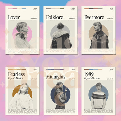 Taylor Swift The Eras  Poster