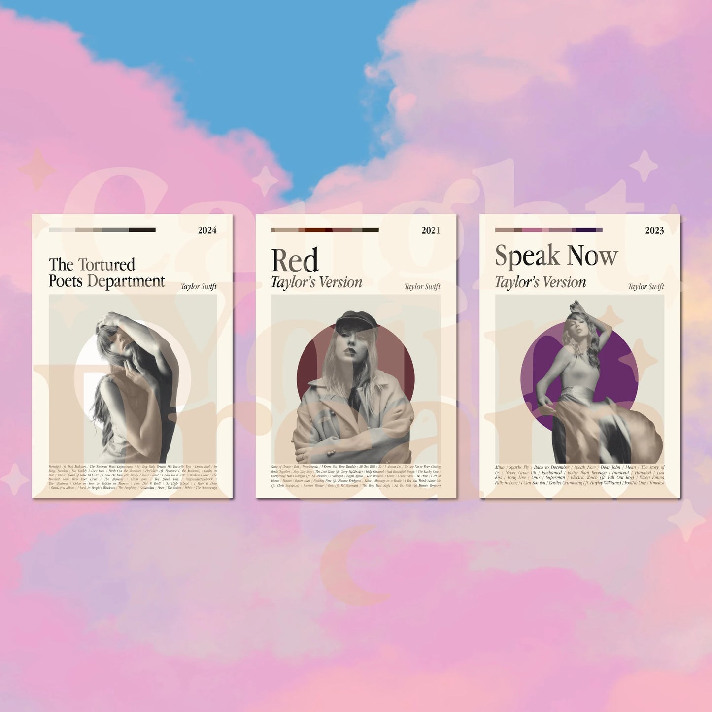 Taylor Swift The Eras  Poster