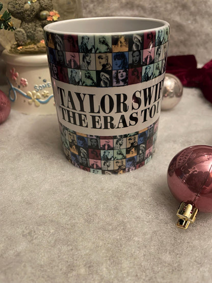 11oz Taylor Swift The Eras Tour Pattern Mug