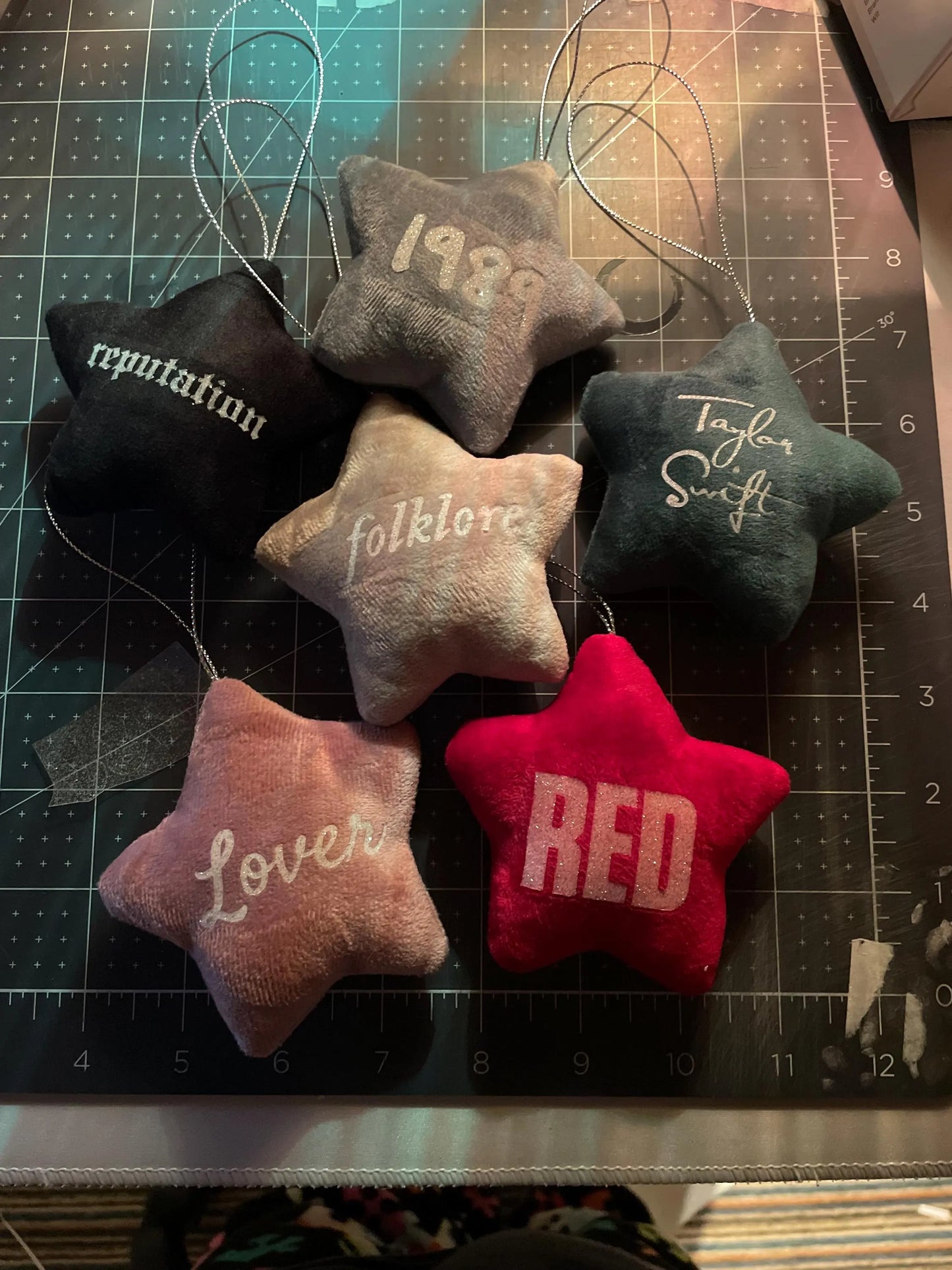 Taylor Swift Era Star Plush ornament