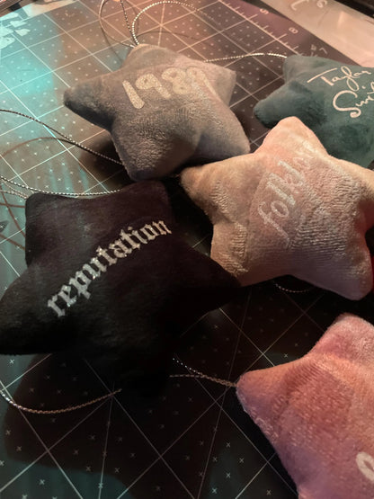 Taylor Swift Era Star Plush ornament